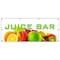 Signmission JUICE BAR BANNER SIGN smoothies healthy fresh fruit vitamins fitness B-96 Juice Bar - alternate 1